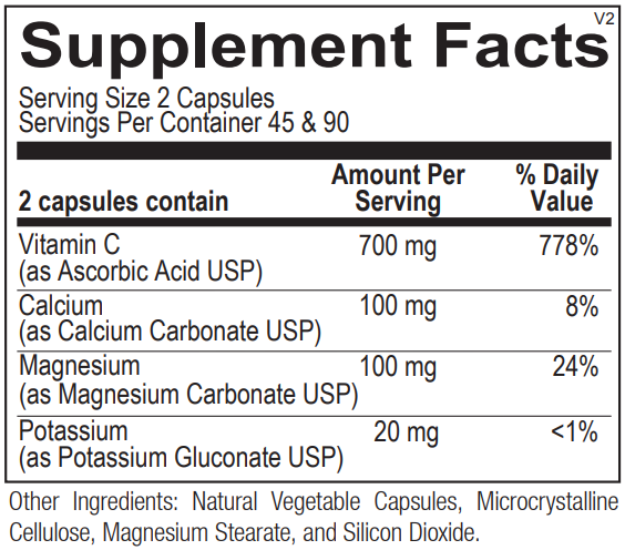 Buffered C Capsules